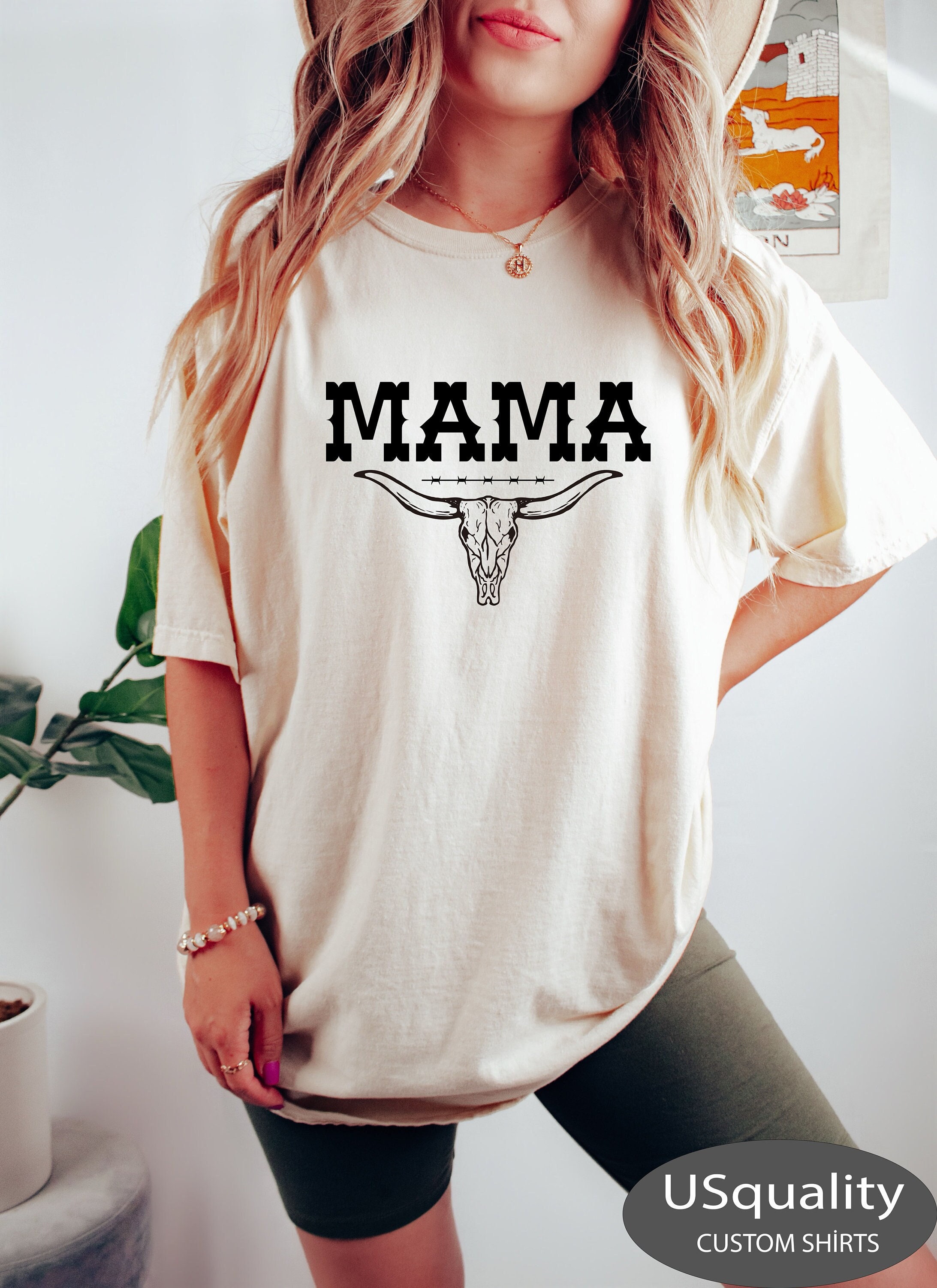 Western Mama Shirt, Mom's Country Shirt, Trendy Mother's Day Gifts, Mom's Birthday Gifts, Aesthetic Mama Shirt, Cowgirl Mama Gifts