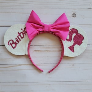 Barbie Inspired Sparkle Mickey/Minnie Ears