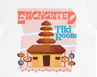 Enchanted Tiki Room Tee / Disney Inspired Luau Shirt / Perfect for Trip to Disney, Magic Kingdom, Adventureland / Retro Theme Park Shirt