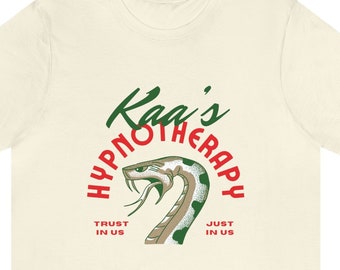 Kaa's Hypnotherapy Vintage Tattoo Shirt, Disney Inspired Tee, Villain Tee Shirt, Jungle Book T-Shirt, Pop Culture Kaa Tee, Snake Top
