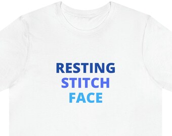 Resting Stitch Face T-Shirt, DISN Trip Shirt, Family Group Tee Shirt, Matching Couples Tshirt, Ideal Fit for Adult Men Women Teenagers Kids