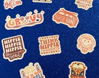 hippie stickers