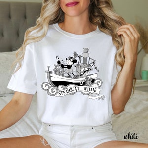 Comfort Color Classic Steamboat Willie Unisex Shirt