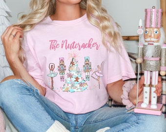 Comfort Colors Nutcracker Shirt,Nutcracker Christmas Shirt,Christmas Gift,Nutcracker Ballet Shirt, Christmas Shirt
