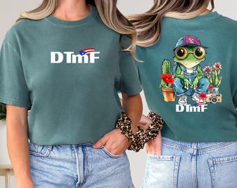 Puerto Rico Shirt, Boricua Shirt, Puertorrican T-Shirt,DTMF Frog Shirt, Latin Music Shirt,Puerto Rican Streetwear,Reggaeton Shirt