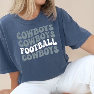 Comfort Colors Cowboys Football shirt, Dallas Football Fan, Funny Football Shirt, Football Season, Pro Football, America&#39;s Team,Unisex shirt