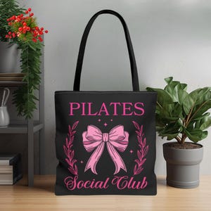Pilates Social Club ToTe Bag, Pilates Tote Bag,Pilates Lover,Pilates Gift