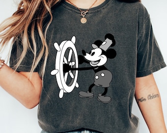 Comfort Colors Classic Steamboat Willie Unisex Shirt