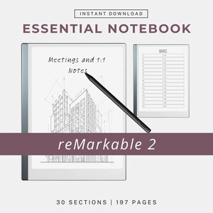 rM2 Essential Notebook | Hiperłącza | Prosty | 197 stron