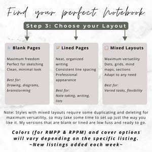 reMarkable Paper Pro Notebook PDF | 30 Section Hyperlinked Index | Clickable Navigation Digital Planner | Instant Download image 9