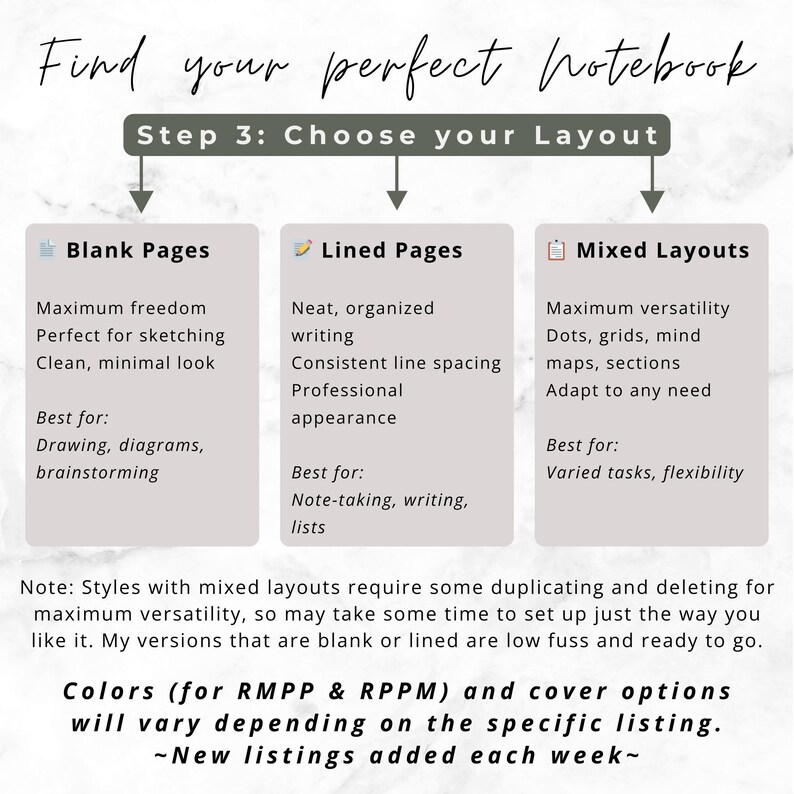 reMarkable Paper Pro Notebook PDF | 30 Section Hyperlinked Index | Clickable Navigation Digital Planner | Instant Download image 9