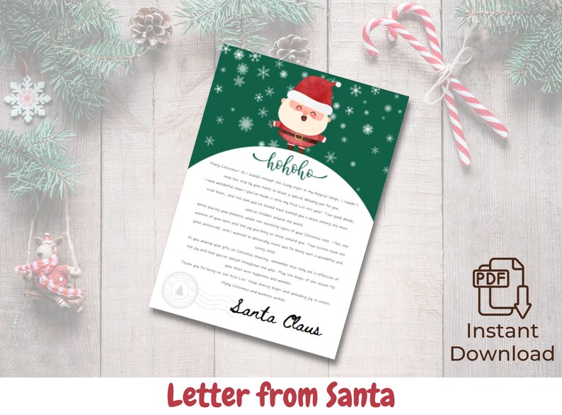 Thank You For The Milk & Cookies'! Gold Alloy Santa Claus