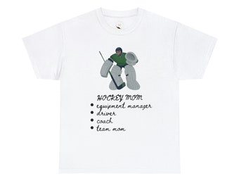 Hockey Goalie Mom shirt | mother's day gift | hockey mom gift
