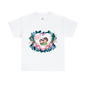 Camiseta del día de la madre / regalo / mamá e hijo