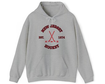 Unisex New Jersey Hockey Hooded Sweatshirt