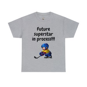 Future Superstar in Process | Pregnancy announcement shirt | hockey parent | gift | baby shower gift
