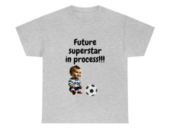 Future Superstar in Process | Pregnancy announcement shirt | soccer parent | gift | baby shower gift