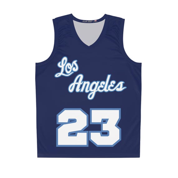 lebron james blue throwback jersey
