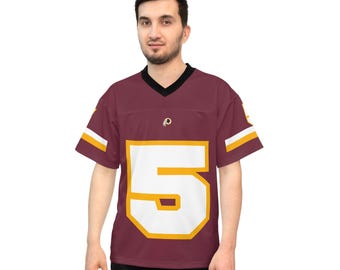 Jayden Daniels vintage 1991 Washington maillots de football, joueurs modernes, maillot de football unisexe, cadeau de fan de sport, maillot de football rétro