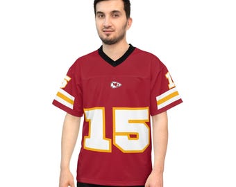 Camisetas vintage de fútbol americano de Patrick Mahomes de Kansas City de 1974, jugadores modernos, camiseta unisex, regalo para aficionados al deporte, camiseta retro.