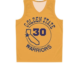 Vintage Golden State Warriors Jersey Champion Made USA Size Small 