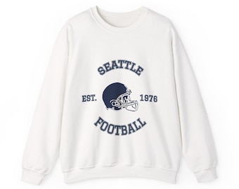 Unisex Seattle Football Crewneck Sweatshirt