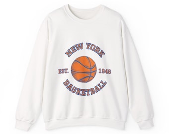 Unisex New York Basketball Crewneck Sweatshirt