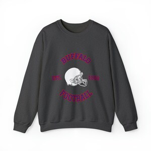 Unisex Buffalo Football Crewneck Sweatshirt