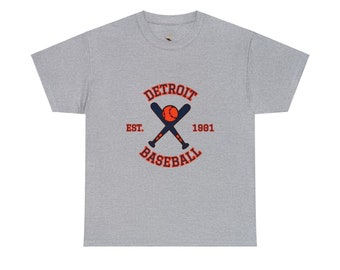Detroit Baseball Shirt