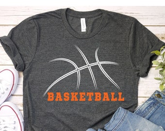Basketball Shirt, Basketball Lover Shirt, Basketball Lines Shirt, Gift For Basketball Lover, Basketball Player Shirt