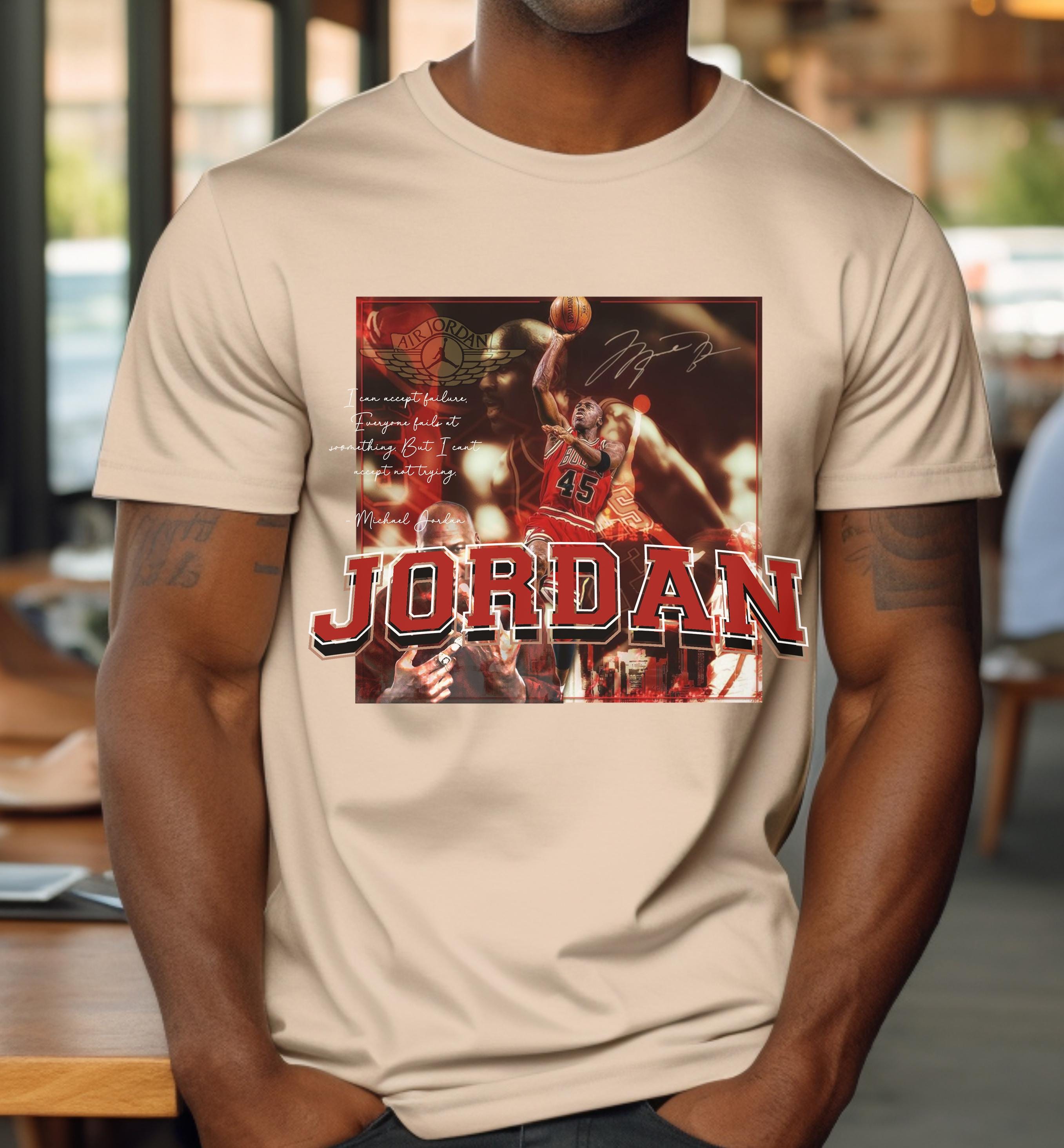 Jordan 45 Shirt - Etsy Jordan 45 Shirt - Etsy