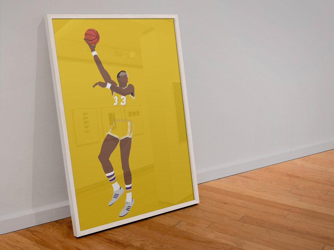 Kareem Abdul Jabbar Digital Download Kareem Abdul Jabbar Poster Kareem ...