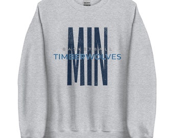 Timberwolves basketball Sweatshirt