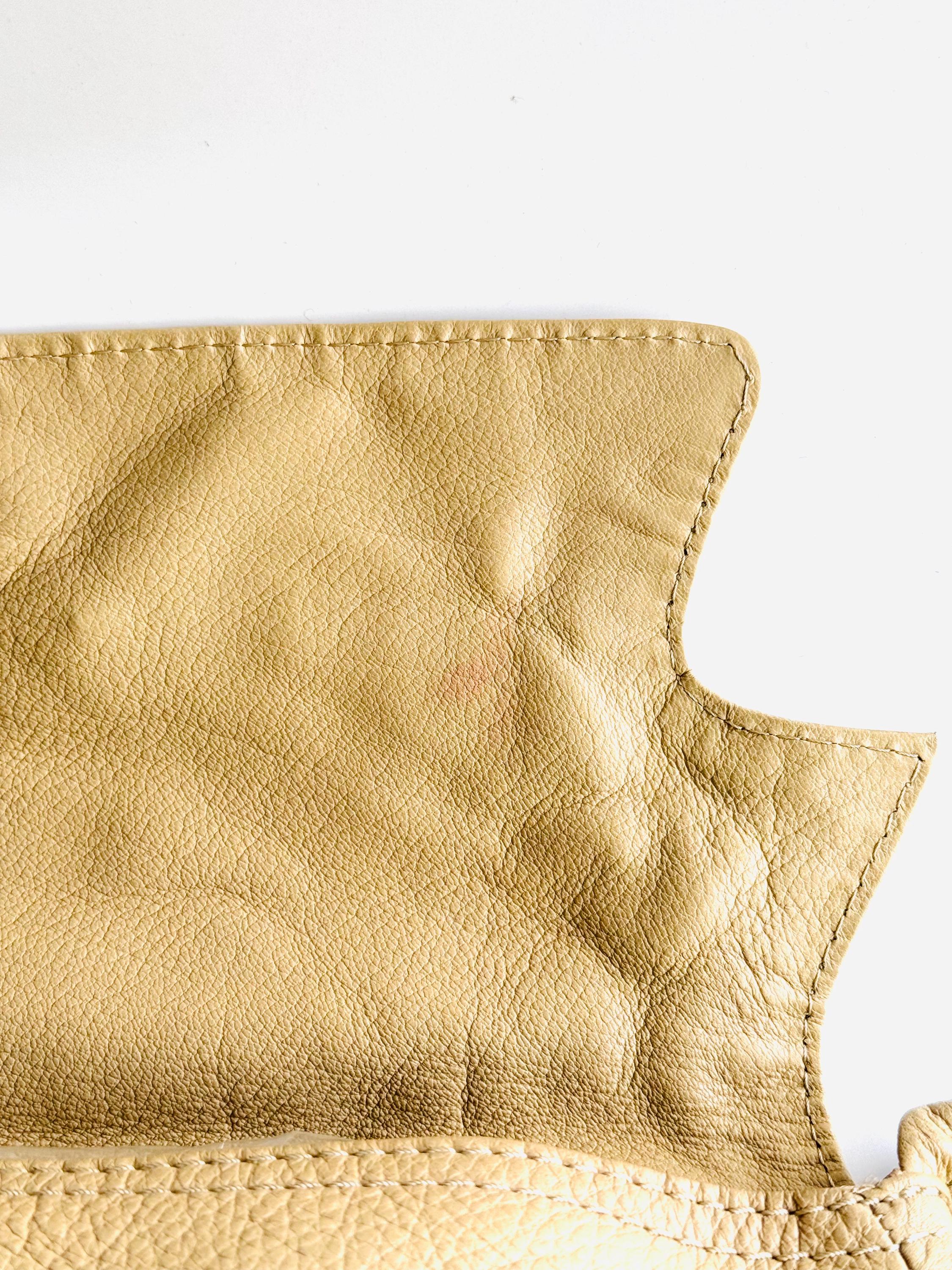 Vintage Escada Exotics Leather Baguette Bag, Carved Wood Lizard - Etsy