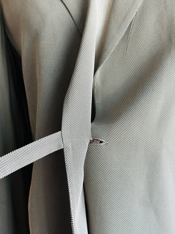 vintage Krizia Poi micro houndstooth skirt suit s… - image 10