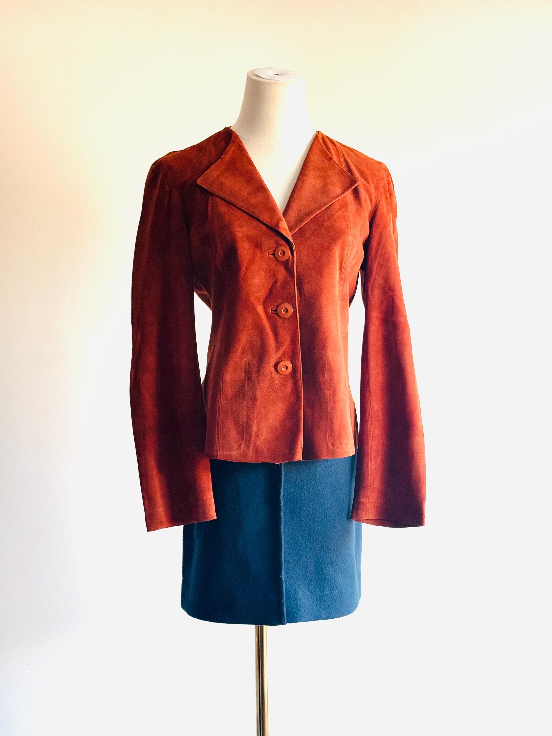 Donna Karan Leather Jacket - Etsy