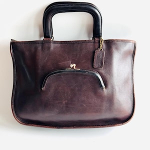 Vintage Coach Kisslock Bag - Etsy