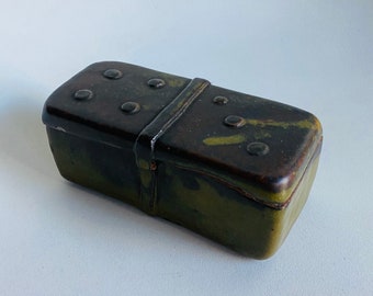 Handcrafted Koa Roy Tsumoto Wood Jewelry Box Woodcraft by