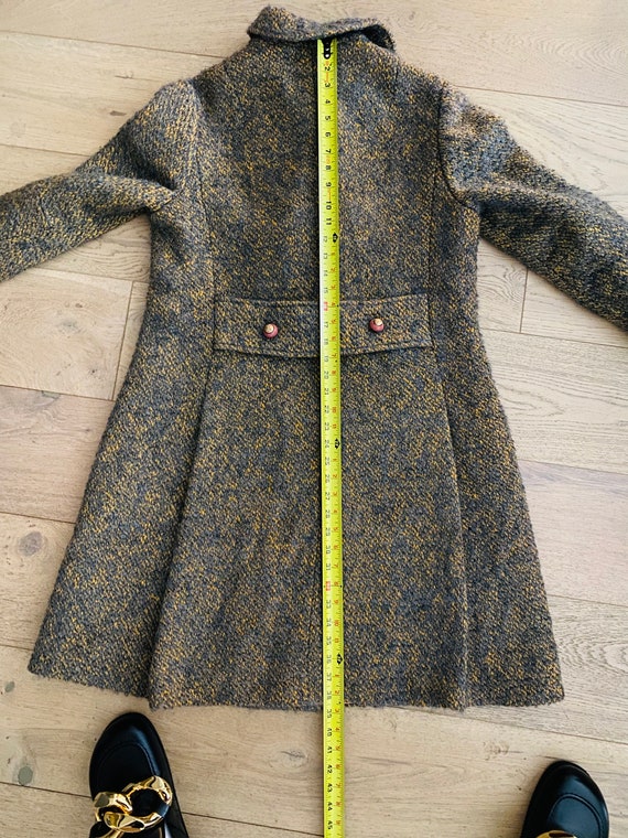 Gorgeous 50’s wool blend coat swing coat ILGWU - image 7