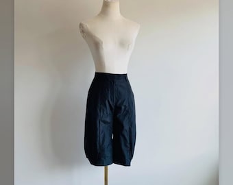 Vintage Giorgio Armani silk bloomer shorts: 2005 Runway