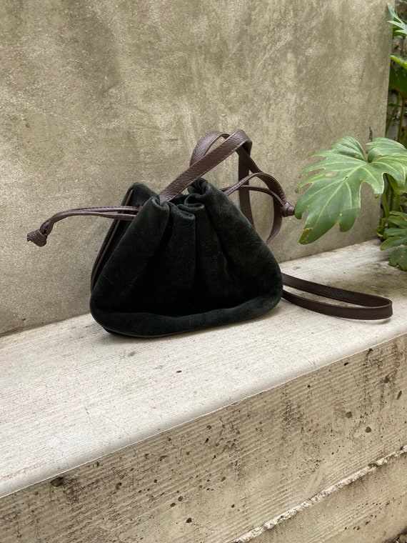 Vintage Esprit suede purse crossbody