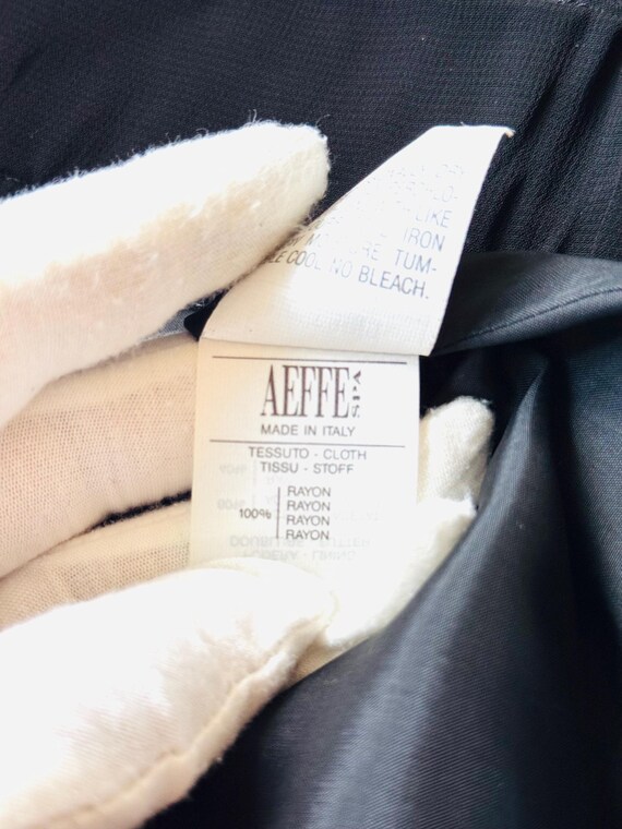 vintage 90s Moschino Cheap and Chic black accordi… - image 9