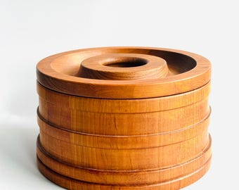 Handcrafted Koa Roy Tsumoto Wood Jewelry Box Woodcraft by Roy