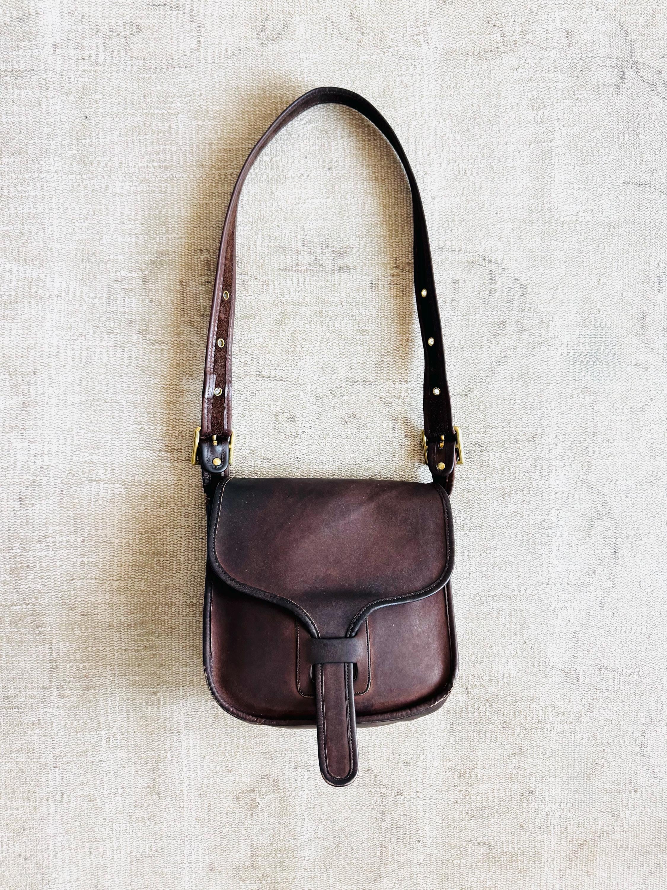 Vintage Coach Leather Courier Bag , 70s Bonnie Cashin 8920 - Etsy