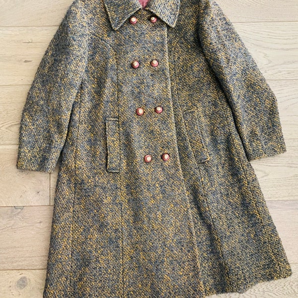 Gorgeous 50’s wool blend coat swing coat ILGWU