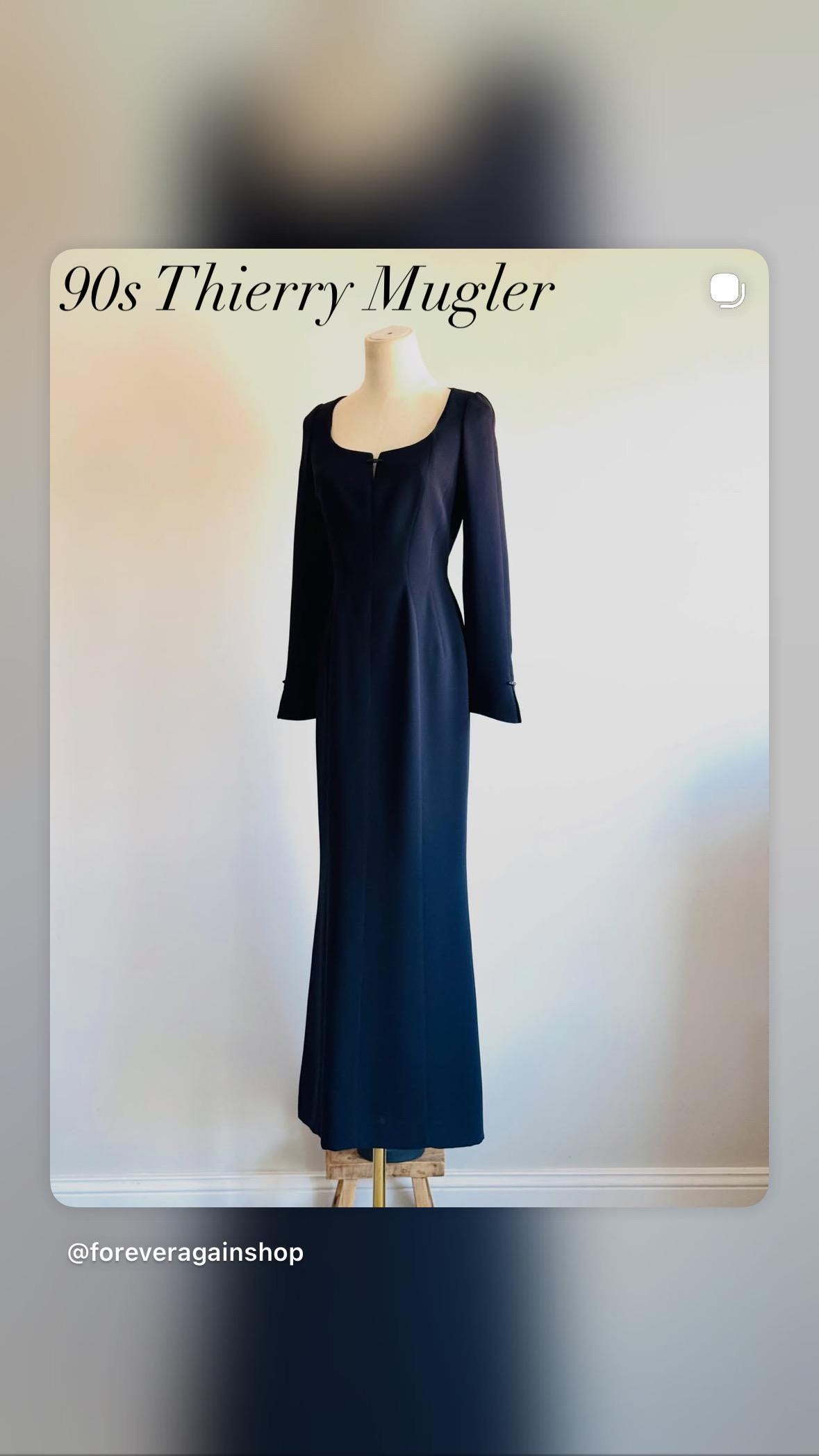 Thierry Mugler ビンテージ vintage 80’s ワンピース Thierry Mugler Vintage Dress - Etsy