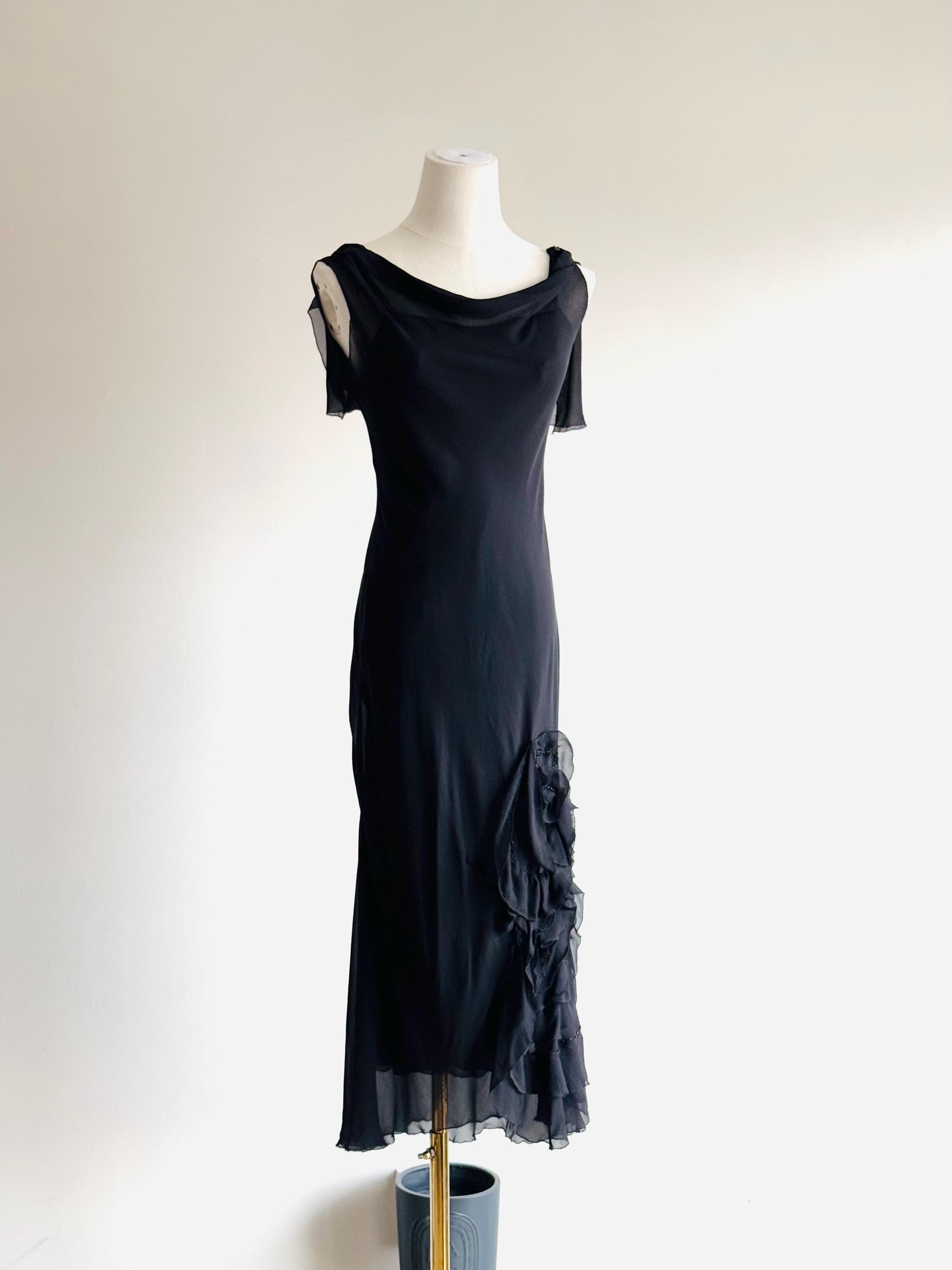 Alberta Ferretti Silk Dress - Etsy