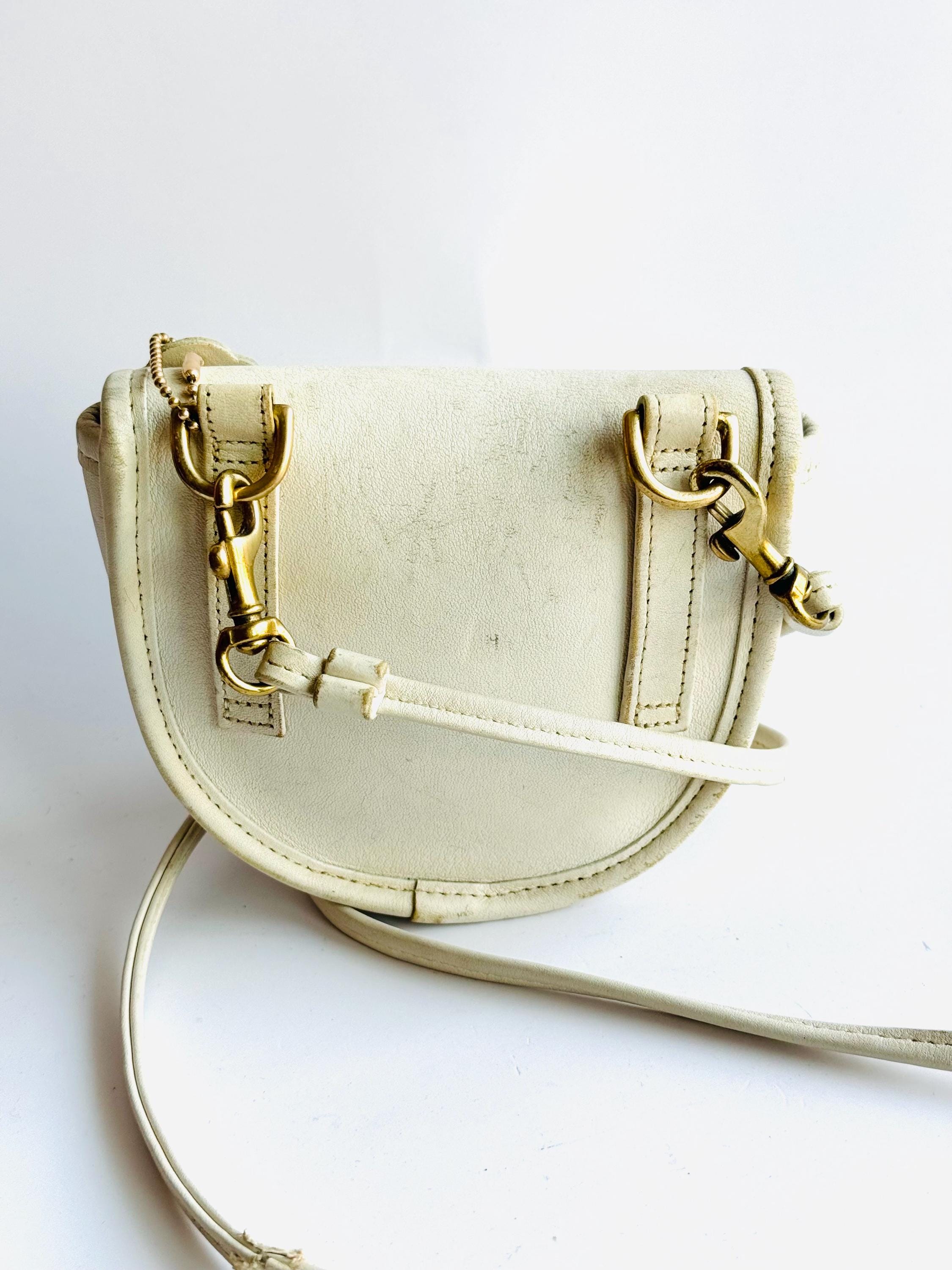 Vintage COACH ERGO MINI SATCHEL Style # 9027 Black Leather