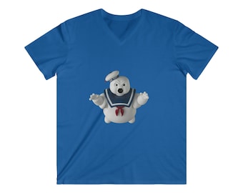 Camiseta del Hombre Malvavisco Stay Puft enojado