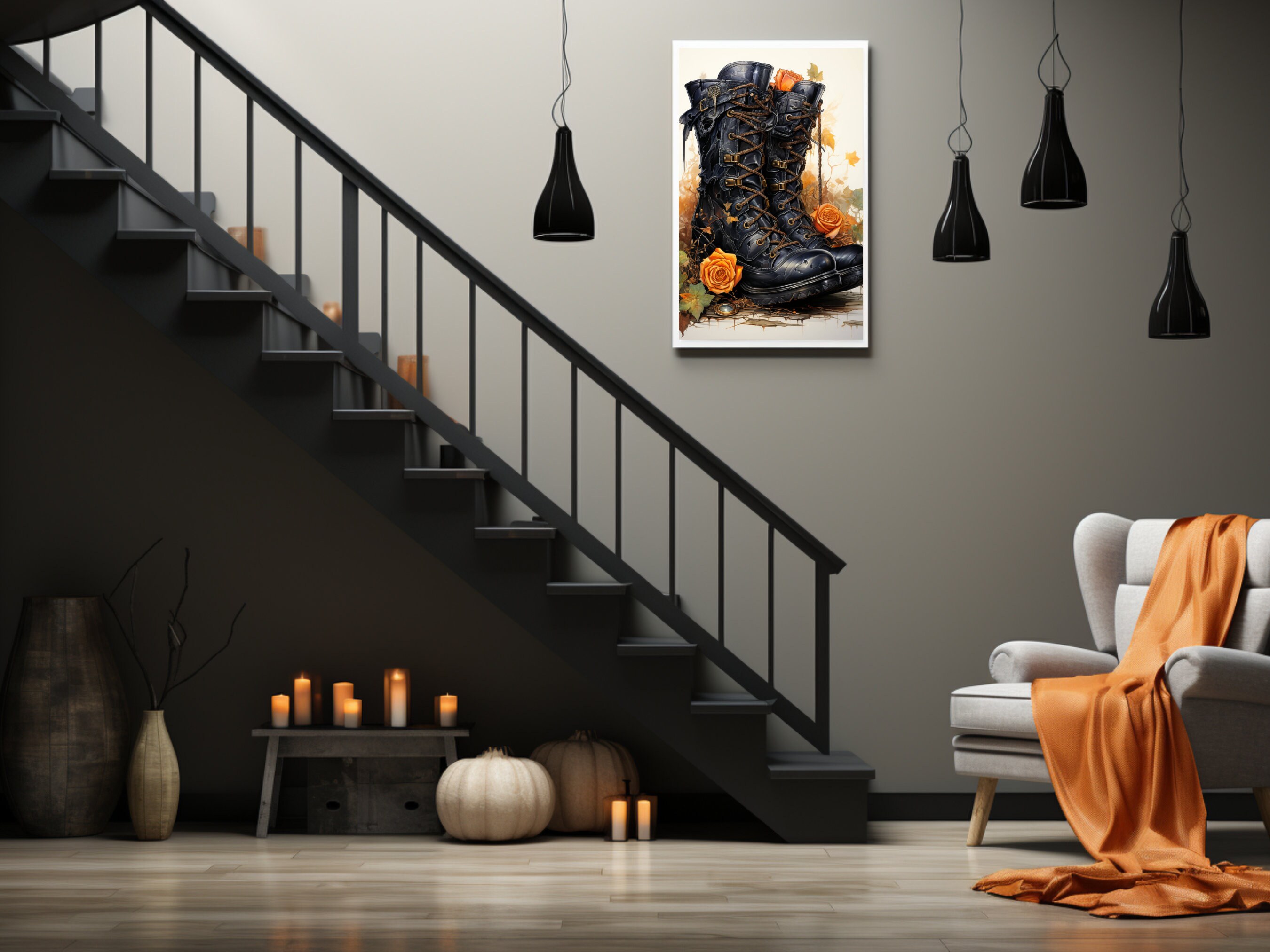 Halloween Prints Gallery Set of 11 JPG Halloween Décor - Etsy